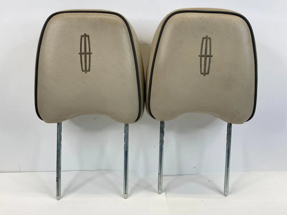 2007 2008 2009 2010 LINCOLN MKX FRONT RIGHT & LEFT SEAT HEADREST HEAD REST SET