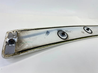 05-09 PONTIAC G6 SEDAN REAR TRUNK LID SPOILER WING MOUNTED WHITE 22625074 OEM