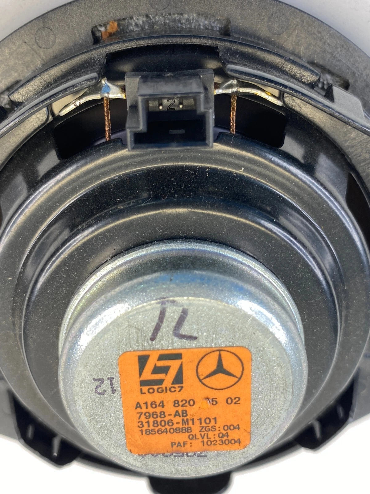 2006-2011 MERCEDES-BENZ ML350 REAR LEFT SIDE DOOR TWEETER SPEAKER A1648201502