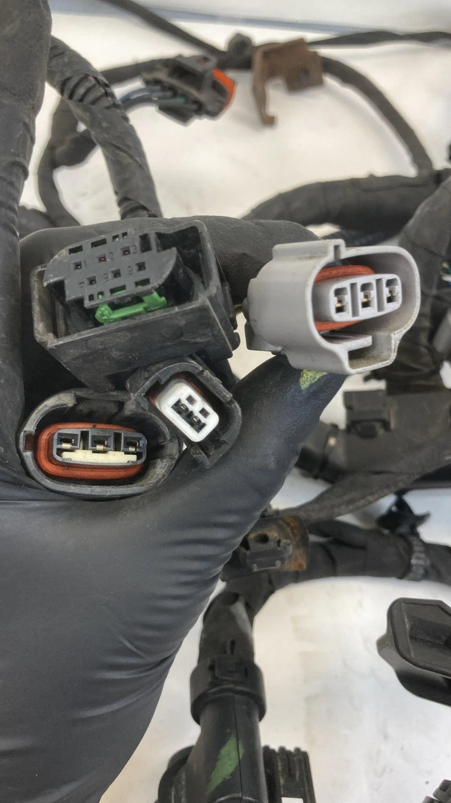 2011-2014 HYUNDAI SONATA 2.4L L4 A/T ENGINE WIRE WIRING HARNESS 91400-3Q065 OEM