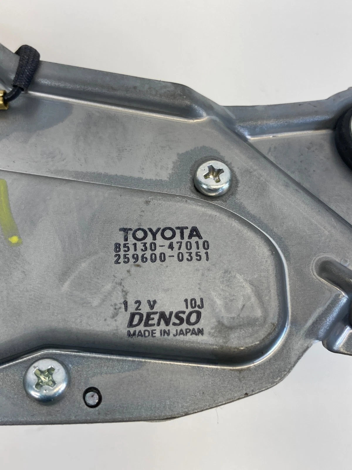 2004-2009 TOYOTA PRIUS REAR LIFTGATE WINDSHIELD WIPER MOTOR 85130-47010 OEM