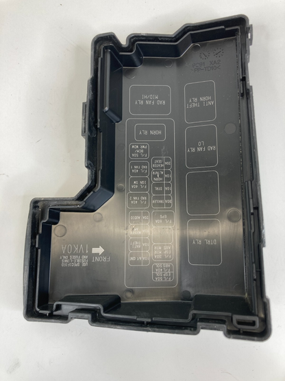 2011 11 Nissan Rogue Upper Fuse Box Relay Box Cover Lid Trim Panel 9291-XA2 OEM