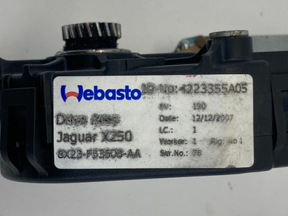 2009-2015 Jaguar XF Sunroof Sun Roof Motor Assembly 8X23-F53508-AA OEM