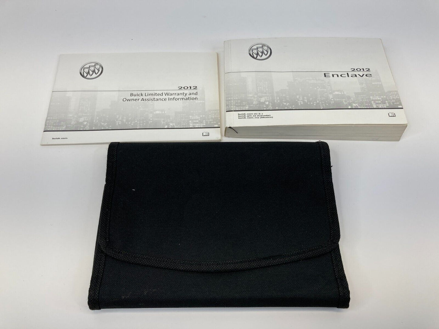 2012 12 Buick Enclave Base Owners Manual Guide Infomation Book w/ Case OEM