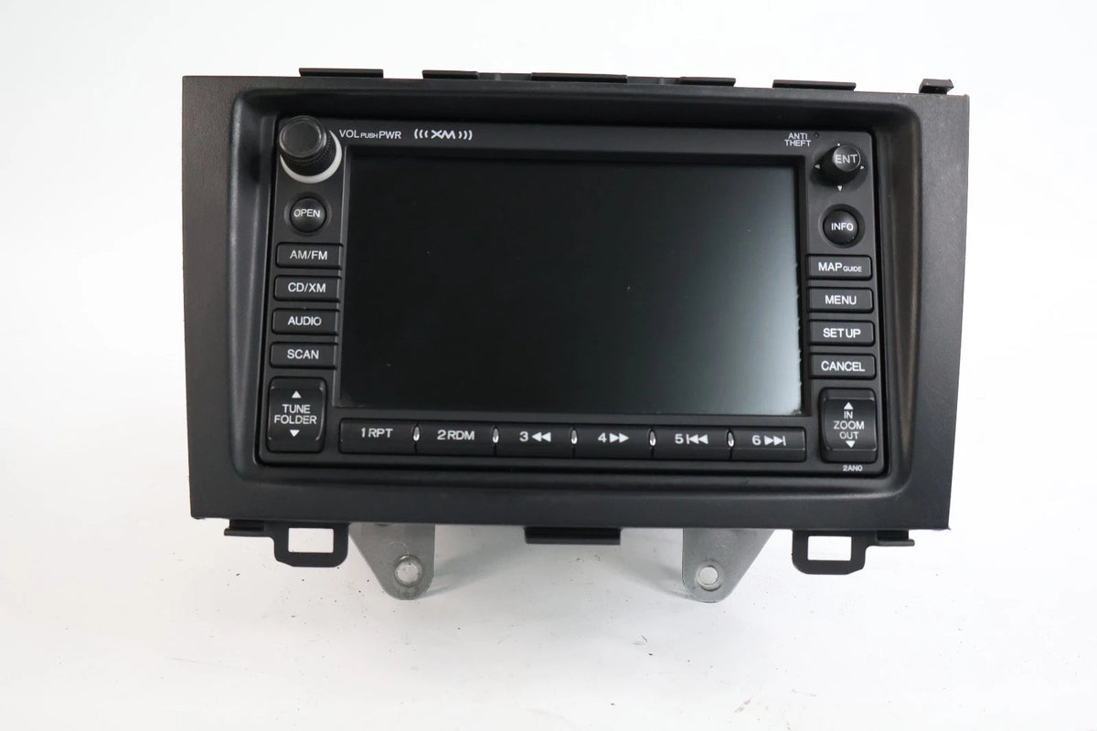 2007-2009 HONDA CR-V AM/FM RADIO RECEIVER GPS NAVIGATION DISPLAY SCREEN OEM