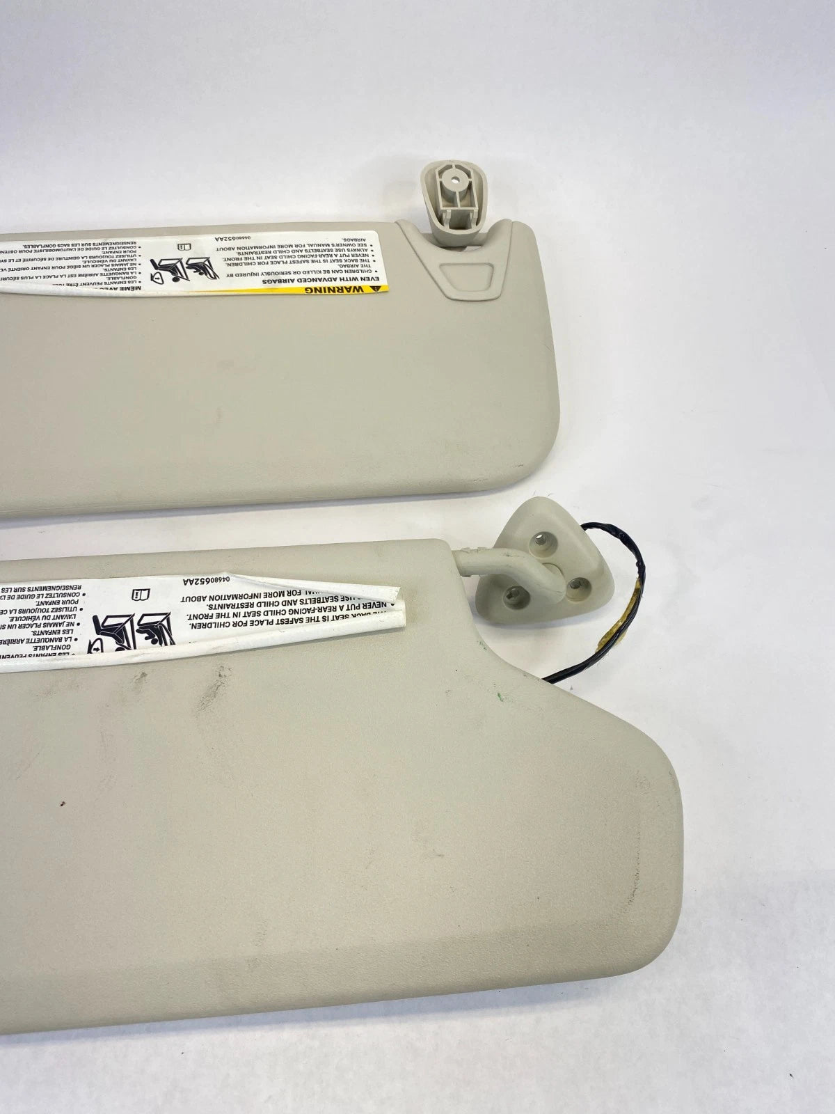 2009 2010 DODGE JOURNEY INTERIOR SUN VISOR SHIELD REAR VIEW PAIR SET LH & RH OEM