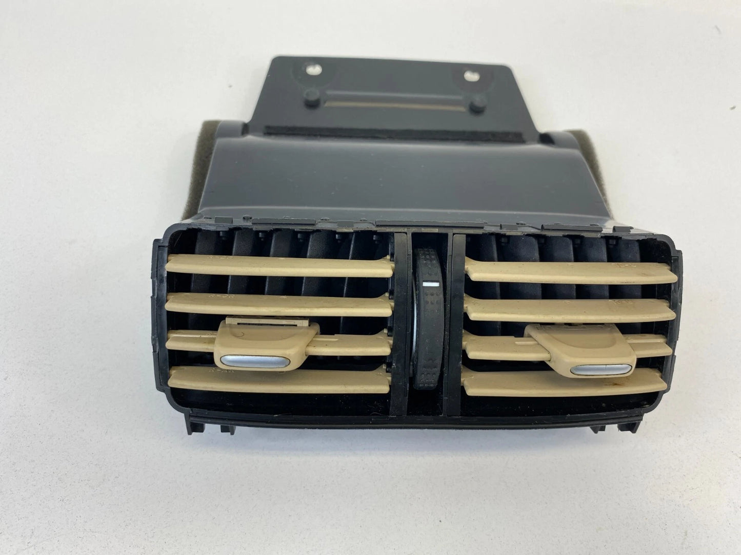 2004-2008 ACURA TL REAR CENTER CONSOLE AC HEATER DUAL AIR VENT DUCT OUTLET BEIGE