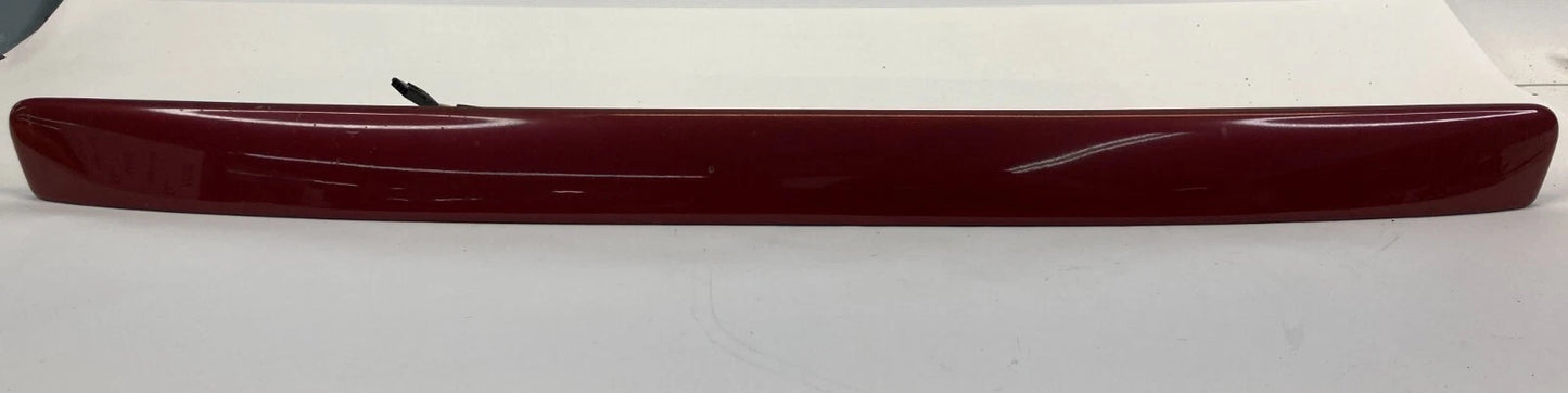 03-07 SAAB 9-3 93 SEDAN TRUNK LID LICENSE PLATE MOLDING HANDLE PANEL 12794599