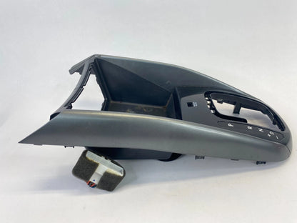 2011-2013 KIA FORTE A/T FLOOR CONSOLE GEAR SHIFTER BEZEL TRIM PANEL ASSEMBLY OEM