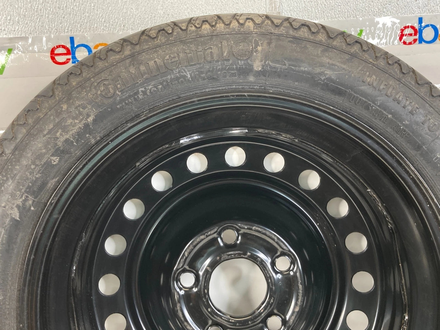 11-14 BUICK REGAL EMERGENCY SPARE TIRE WHEEL RIM COMPACT DONUT T125/80R16 97M