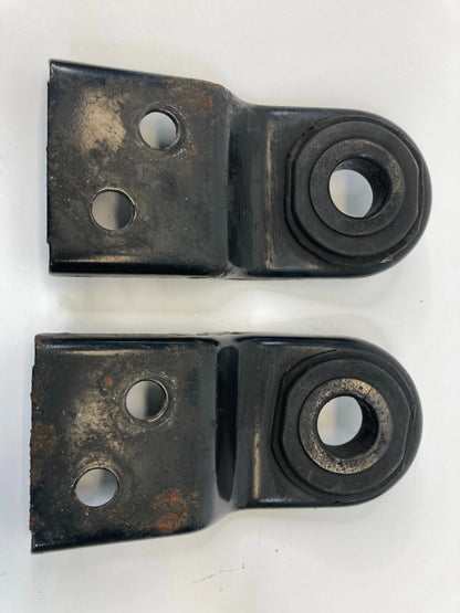 1997-2003 MITSUBISHI MONTERO SPORT RADIATOR BRACKET SUPPORT PAIR SET OEM