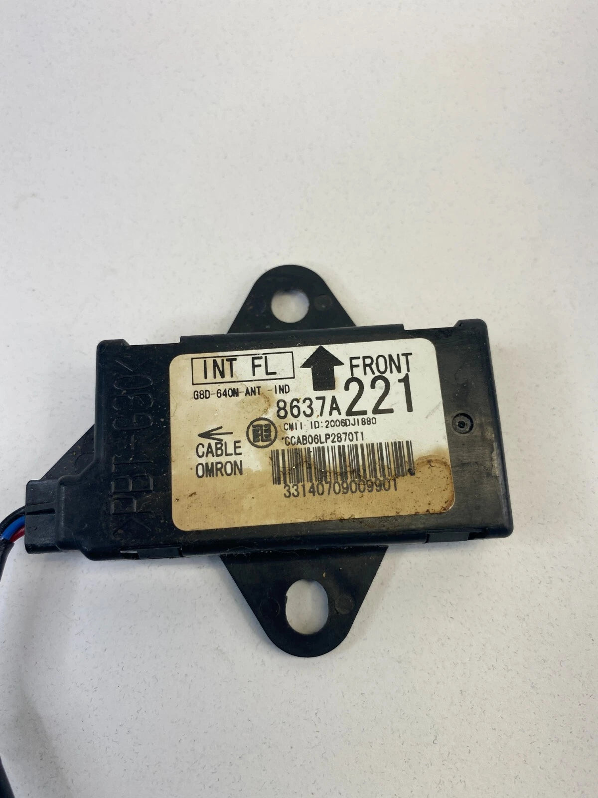 08-17 MITSUBISHI LANCER FRONT LEFT KEYLESS ENTRY ANTENNA RECEIVER 8637A221 OEM