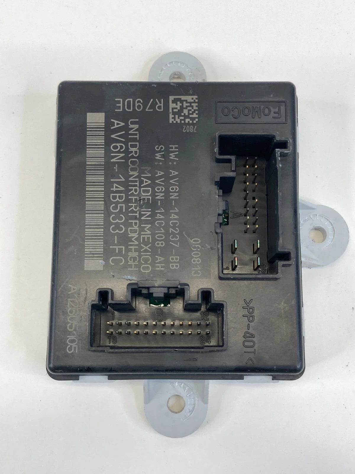 2013-2018 FORD C-MAX ENERGI FR RH DOOR CONTROL MODULE OEM FACTORY AV6N-14C237-BB