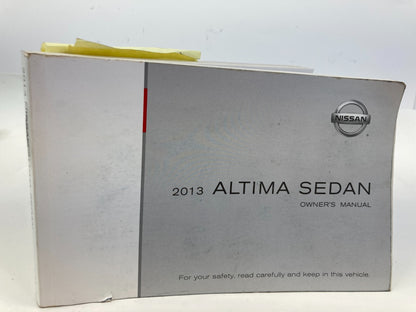 2013 13 Nissan Altima Owners Manual & Warranty Information Set Kit w/ Case OEM
