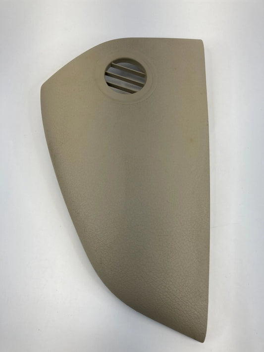 2007-2011 AUDI A6 DASH RIGHT PASSENGER SIDE END CAP COVER 4F2-857-086 OEM