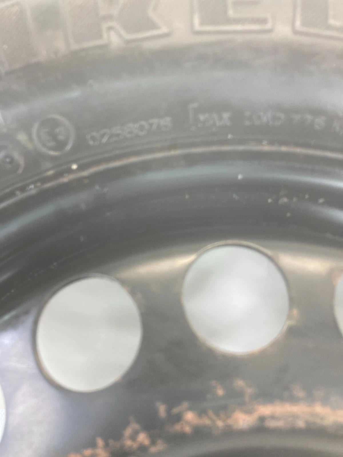 2003-2011 SAAB 9-3 EMERGENCY SPARE TIRE WHEEL RIM DONUT T125/85 R16 99M