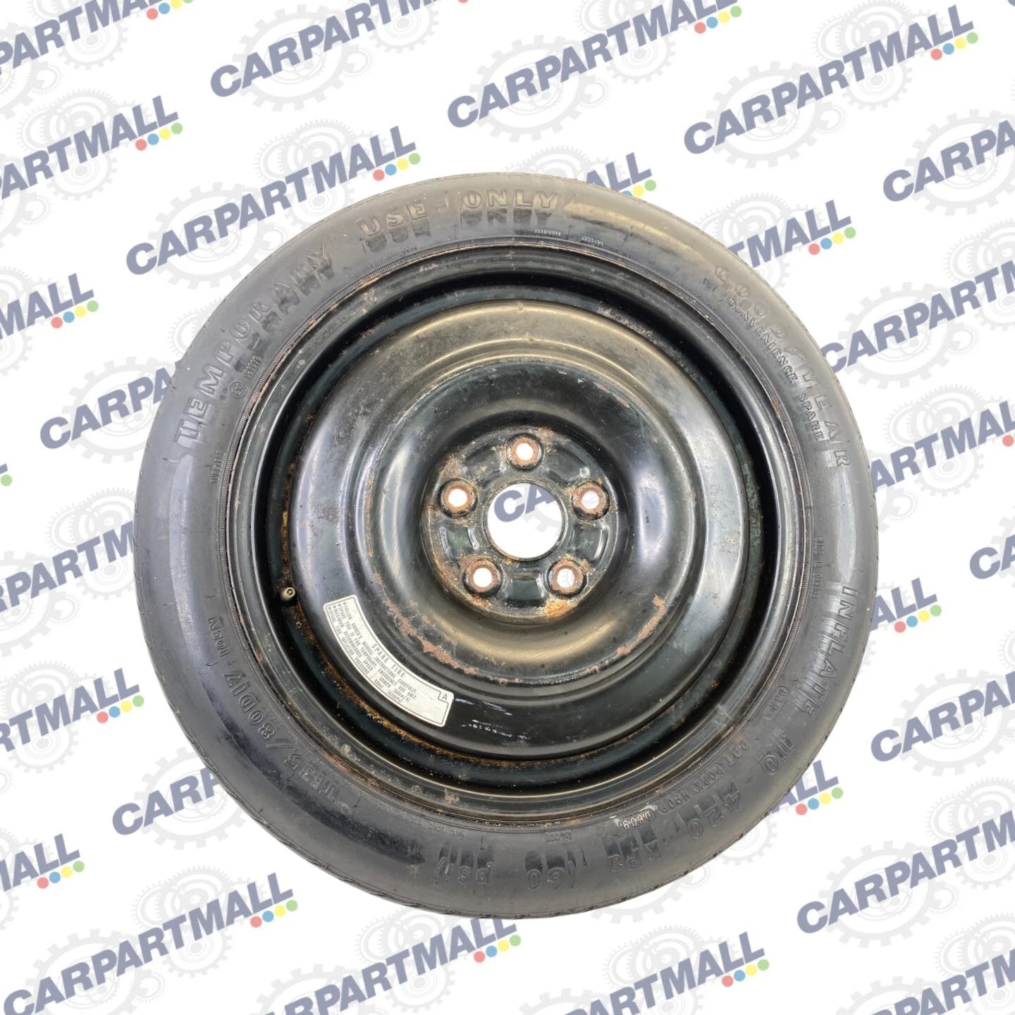 2005-2010 HONDA ODYSSEY EMERGENCY SPARE TIRE WHEEL COMPACT DONUT T135/80D17 R17