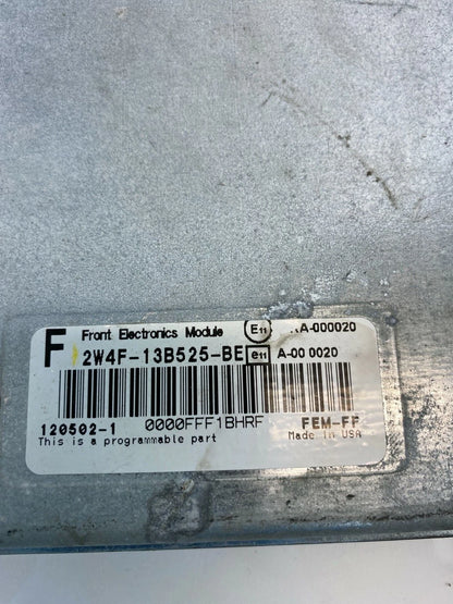 00-04 JAGUAR S-TYPE FRONT ELECTRONICS BODY CONTROL MODULE BCM 2W4F-13B525-BE OEM