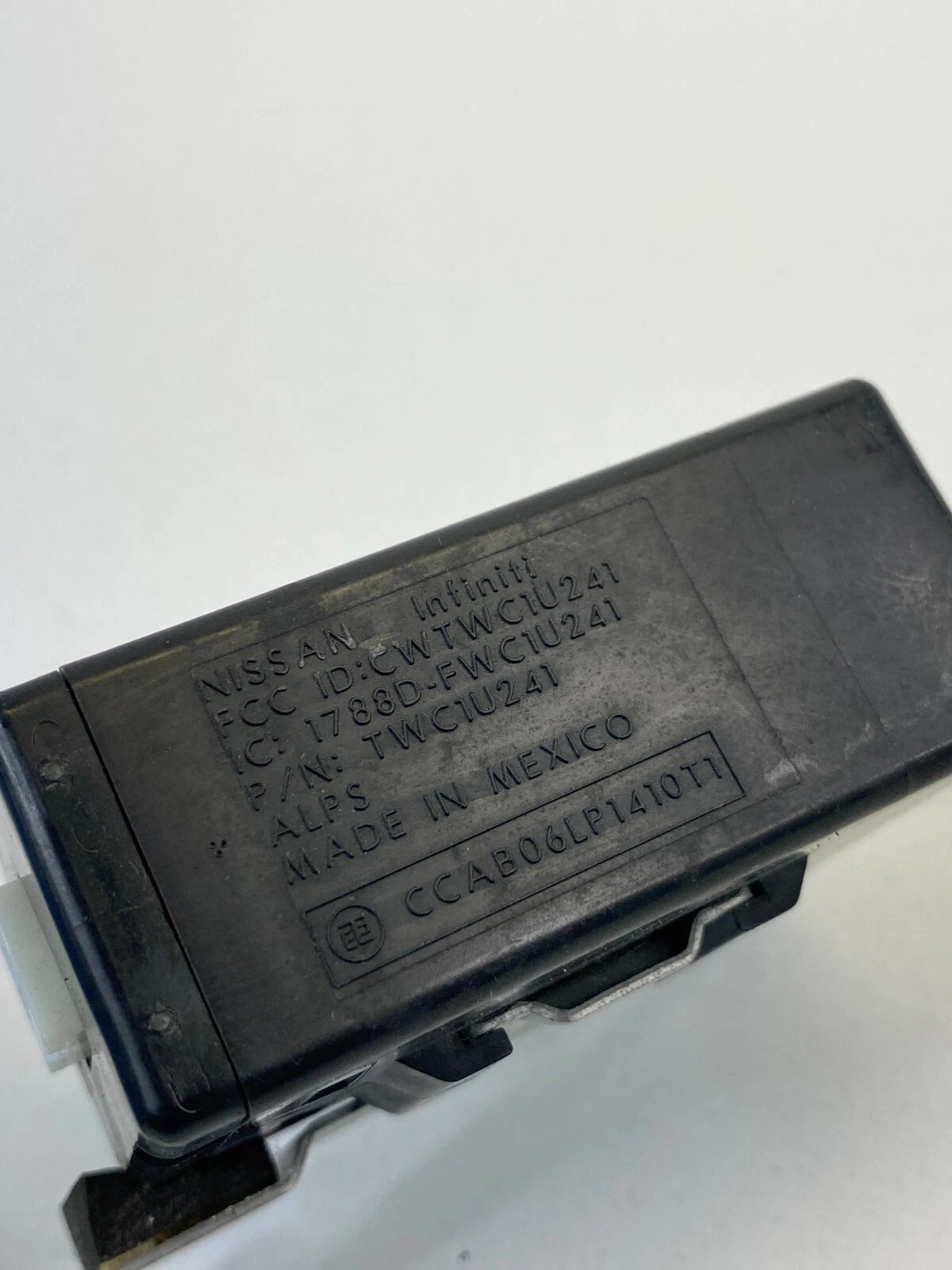 2007-2012 NISSAN VERSA ANTI THEFT LOCK CONTROL MODULE UNIT TWC1U241 OEM