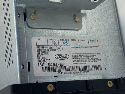 2005-2007 FORD FOCUS FREESTAR RADIO RECEIVER 6CD MP3 PLAYER ASSY 6S4T18C869B OEM