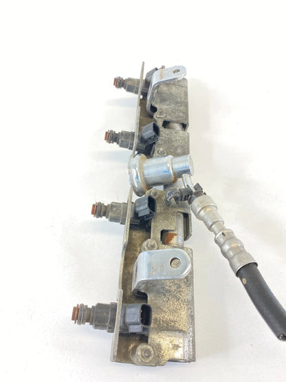 2002-2006 MINI COOPER 1.6L ENGINE FUEL INJECTOR INJECTION RAIL ASSEMBLY OEM