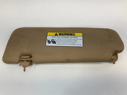 2011-2014 HYUNDAI SONATA FRONT RIGHT PASSENGER SIDE SUNVISOR SUN VISOR SHADE OEM