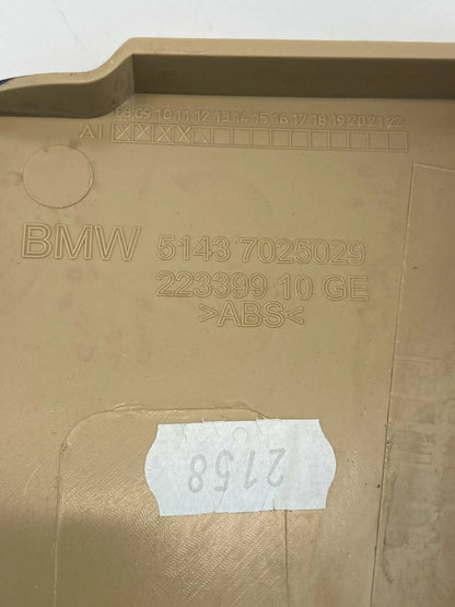 2004 2005 BMW 545I 2004-2007 525I FRONT LEFT DOOR KICK PANEL TRIM 51437025029