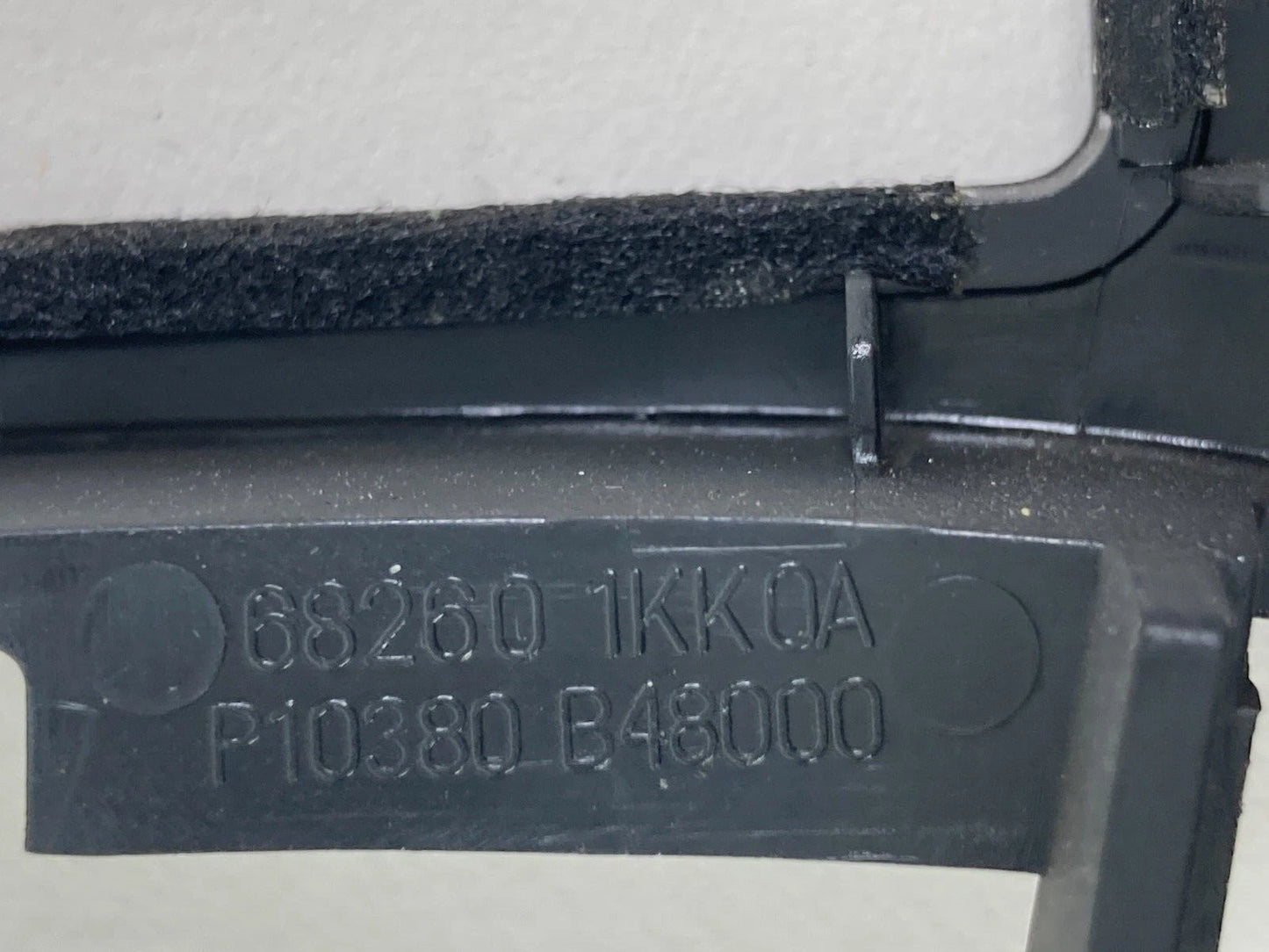 2011-2014 NISSAN JUKE DASH CENTER RADIO BEZEL TRIM 68260-1KK0A OEM