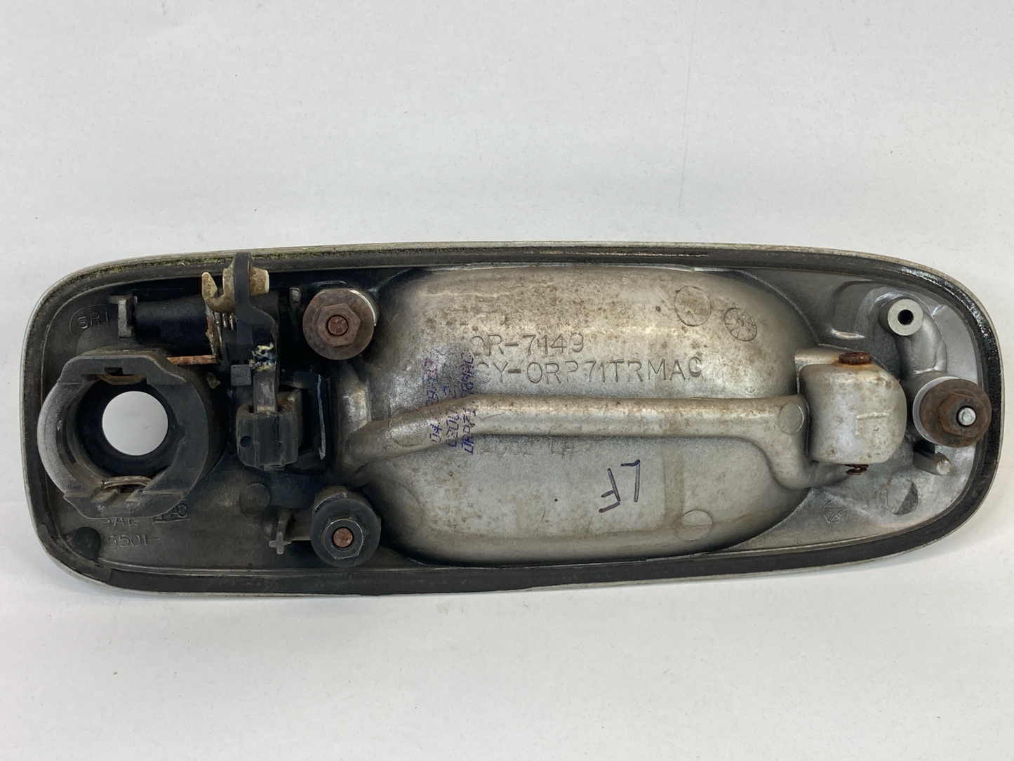 01-07 Chrysler Town & Country Front Left Side Exterior Door Handle 0RP71TRMAC