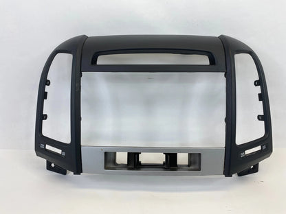 2007-2009 HYUNDAI SANTA FE DASH CENTER RADIO CLIMATE CONTROL BEZEL TRIM OEM