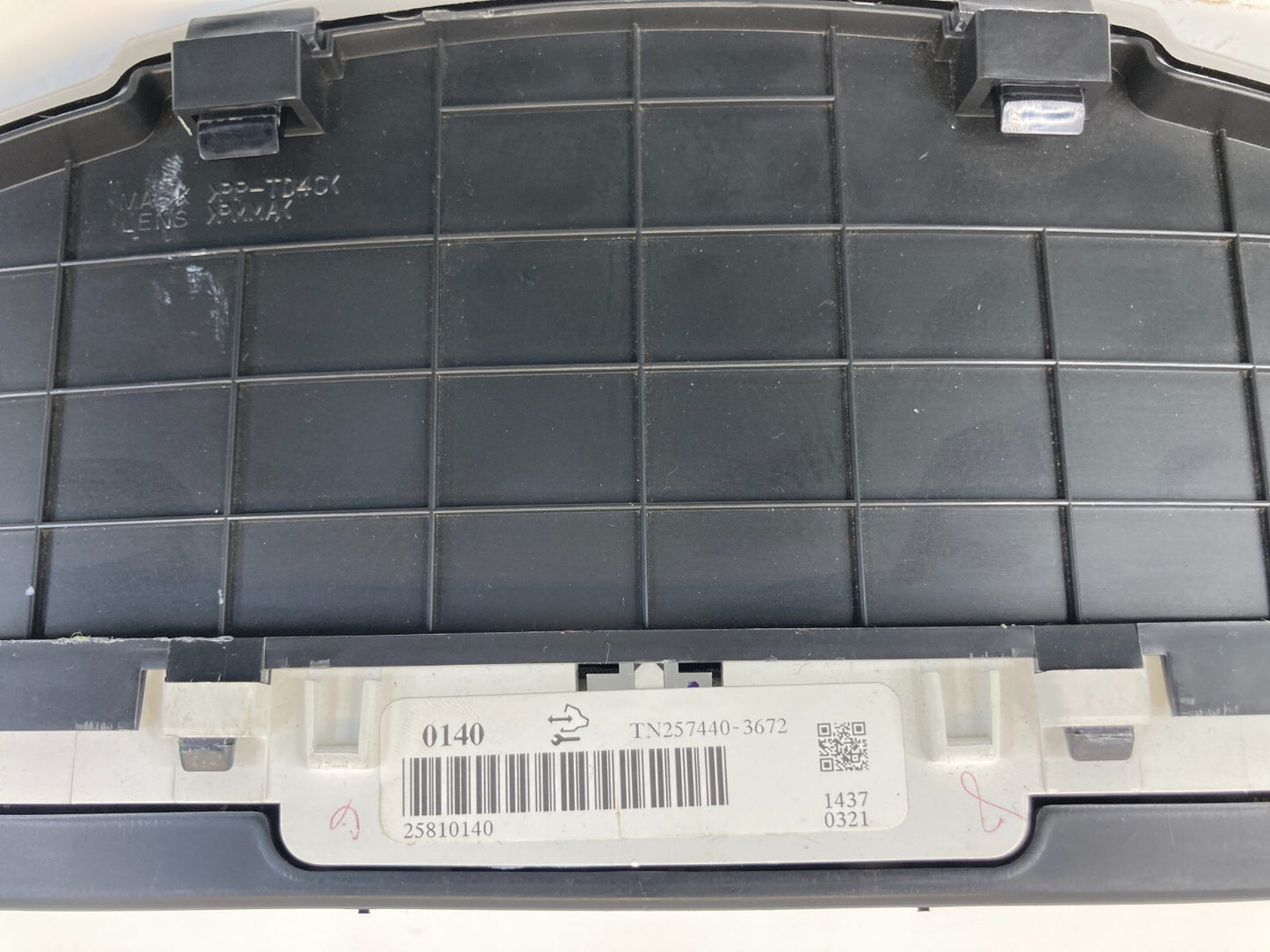 2008 2009 Cadillac SRX Instrument Cluster Speedometer Gauges 180.908 Miles OEM