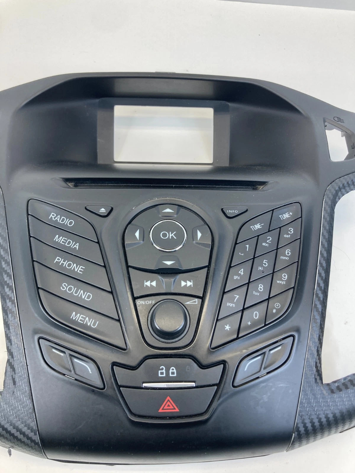 2012-2014 FORD FOCUS RADIO STEREO CONTROL PANEL BEZEL W/ AIR VENTS DM5T18K811LA