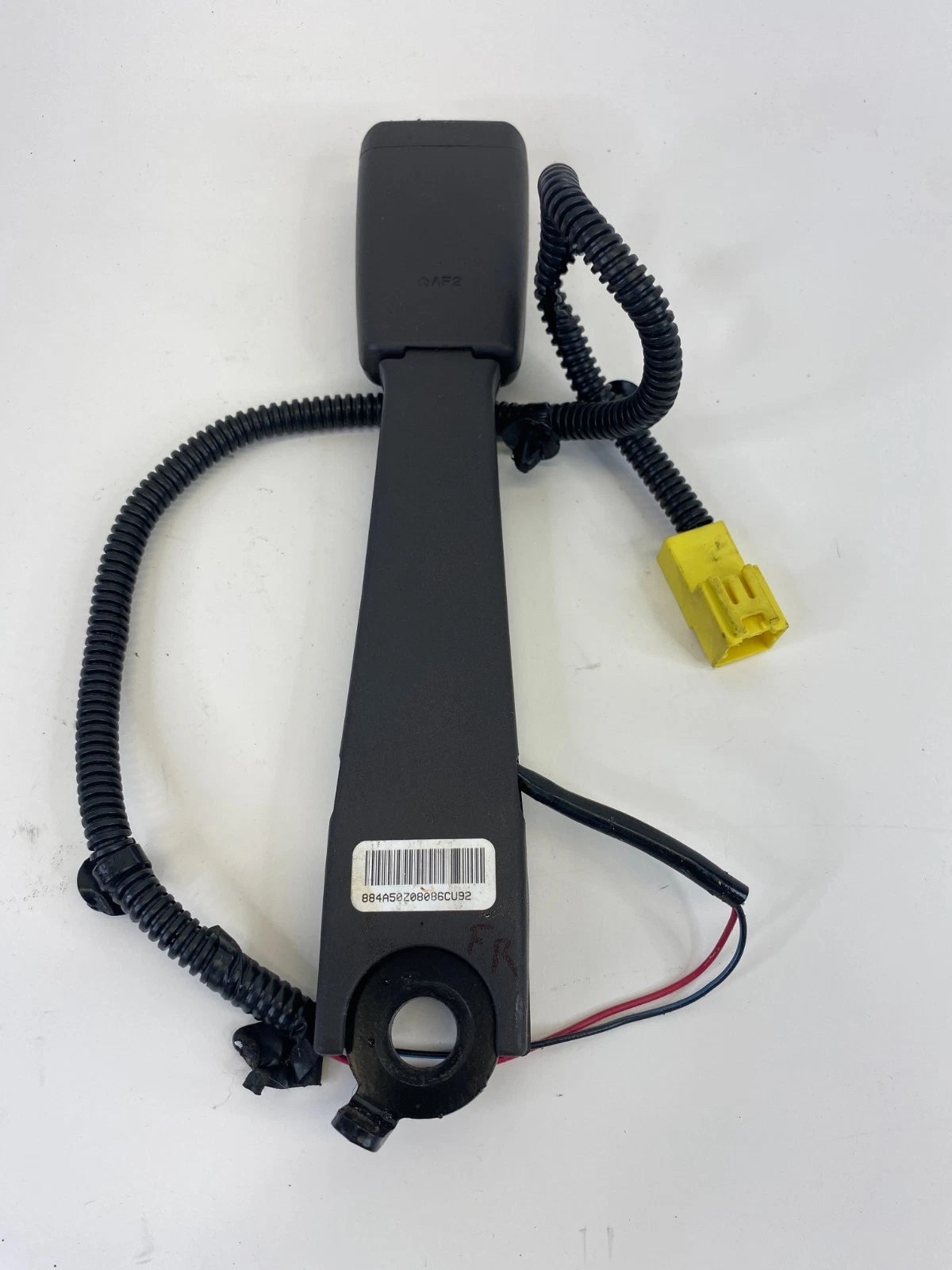 2009 2010 HYUNDAI SONATA FRONT RIGHT SIDE SEAT BELT BUCKLE 884A50Z08086 OEM
