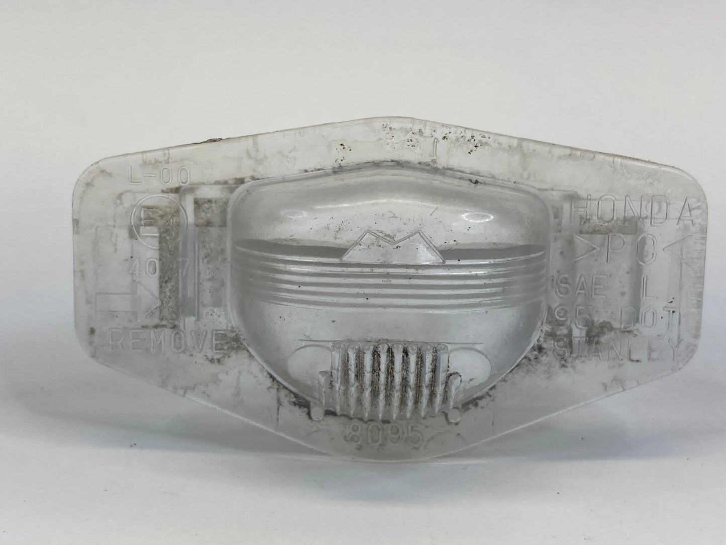 2007-2012 ACURA RDX REAR LICENSE PLATE LIGHT LAMP LENS COVER BEZEL PANEL OEM