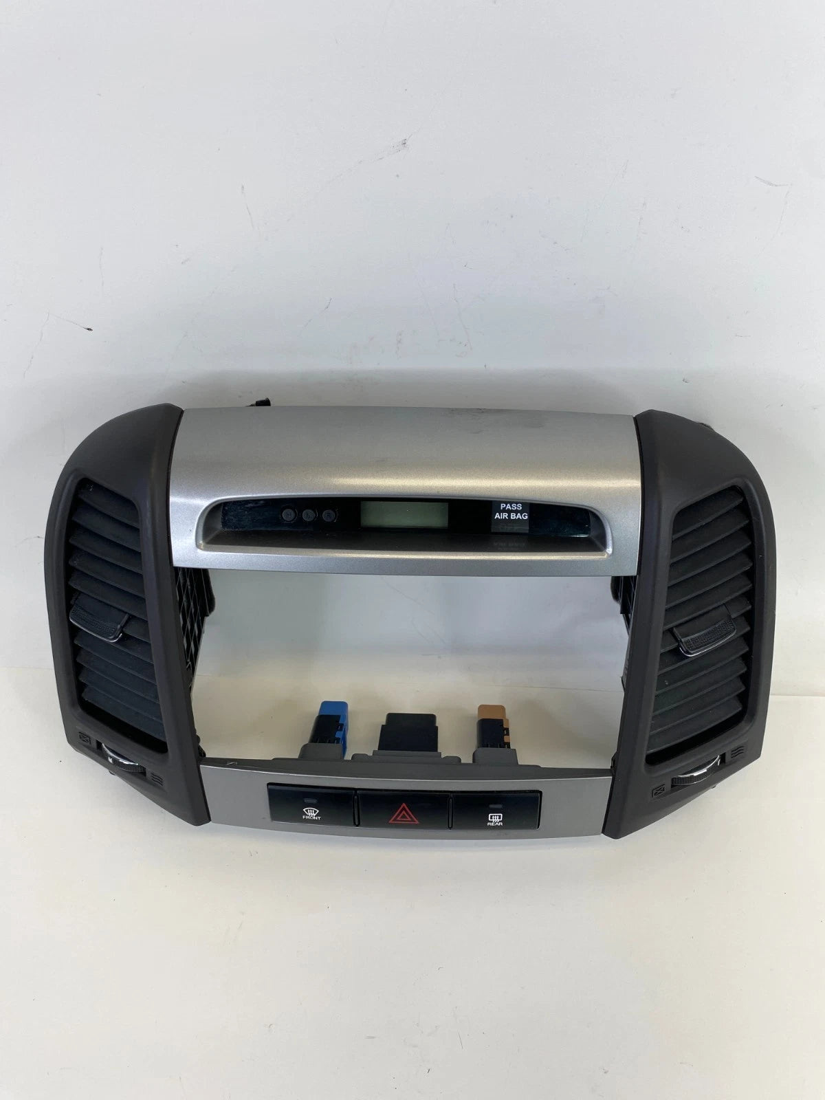 10-12 Hyundai Santa Fe Dash Radio Clock Climate Control Trim Bezel 94520-2B000