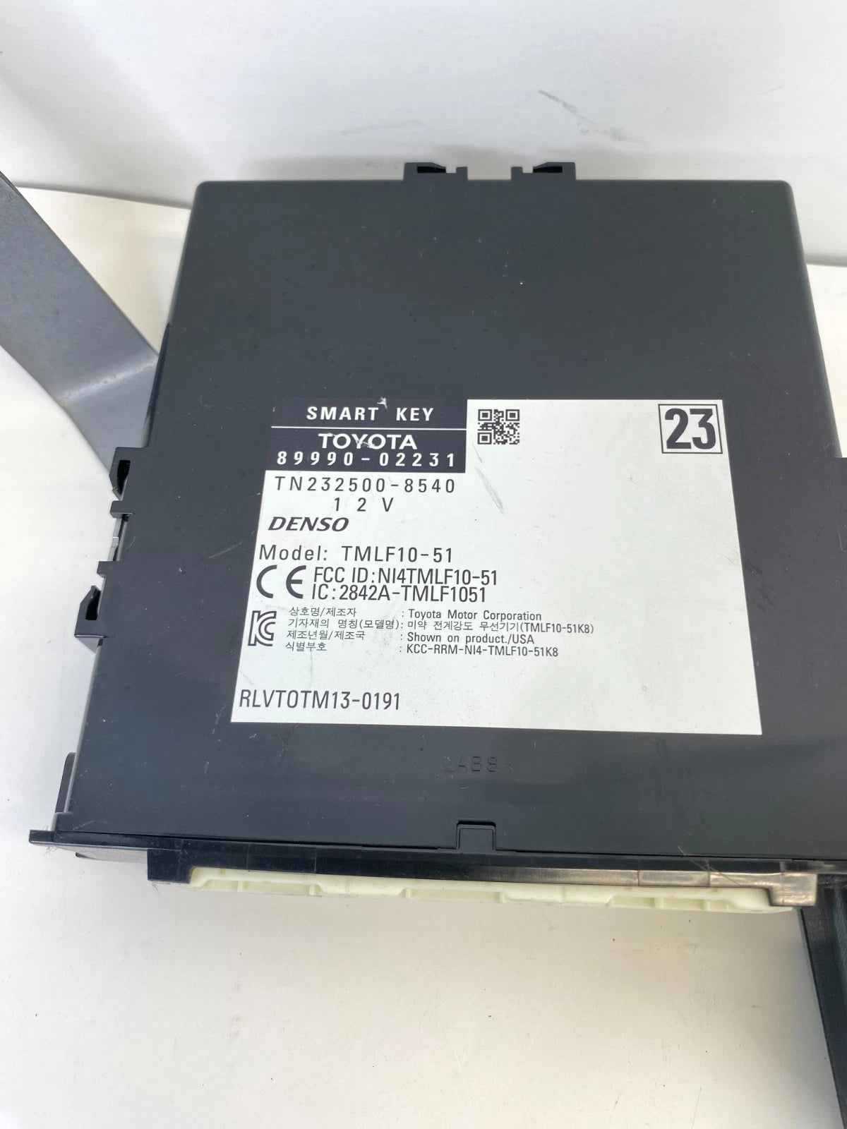 2014-2019 TOYOTA COROLLA SMART KEY CONTROL MODULE UNIT OEM FACTORY 89990-02231