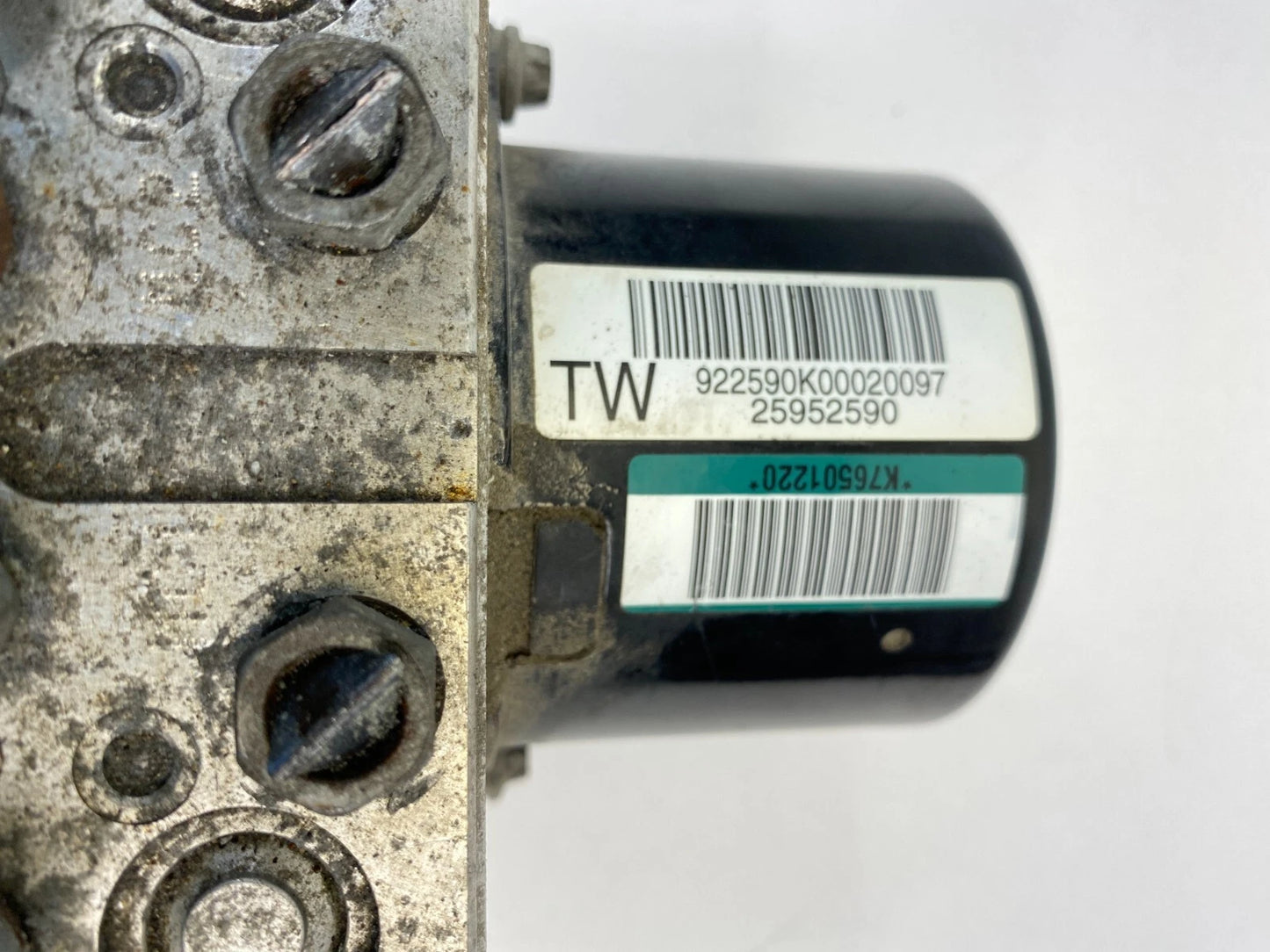 08 09 PONTIAC G6 AURA 3.5L AT FWD ABS ANTI LOCK BRAKE PUMP MODULE ASSY 25949989