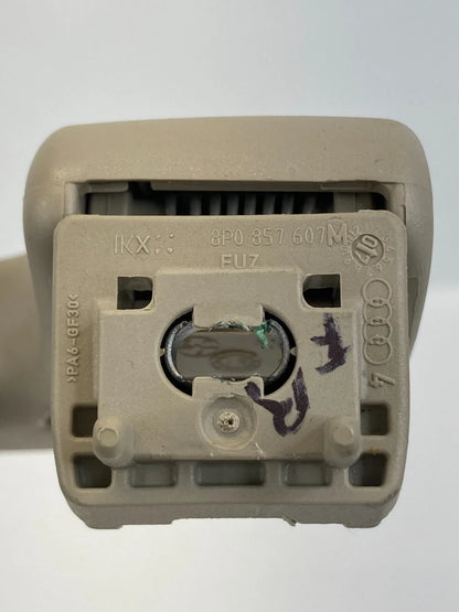 2005-2008 AUDI A6 FRONT RIGHT ROOF INNER GRAB GRIP ASSIST HANDLE 8P0-857-607 OEM