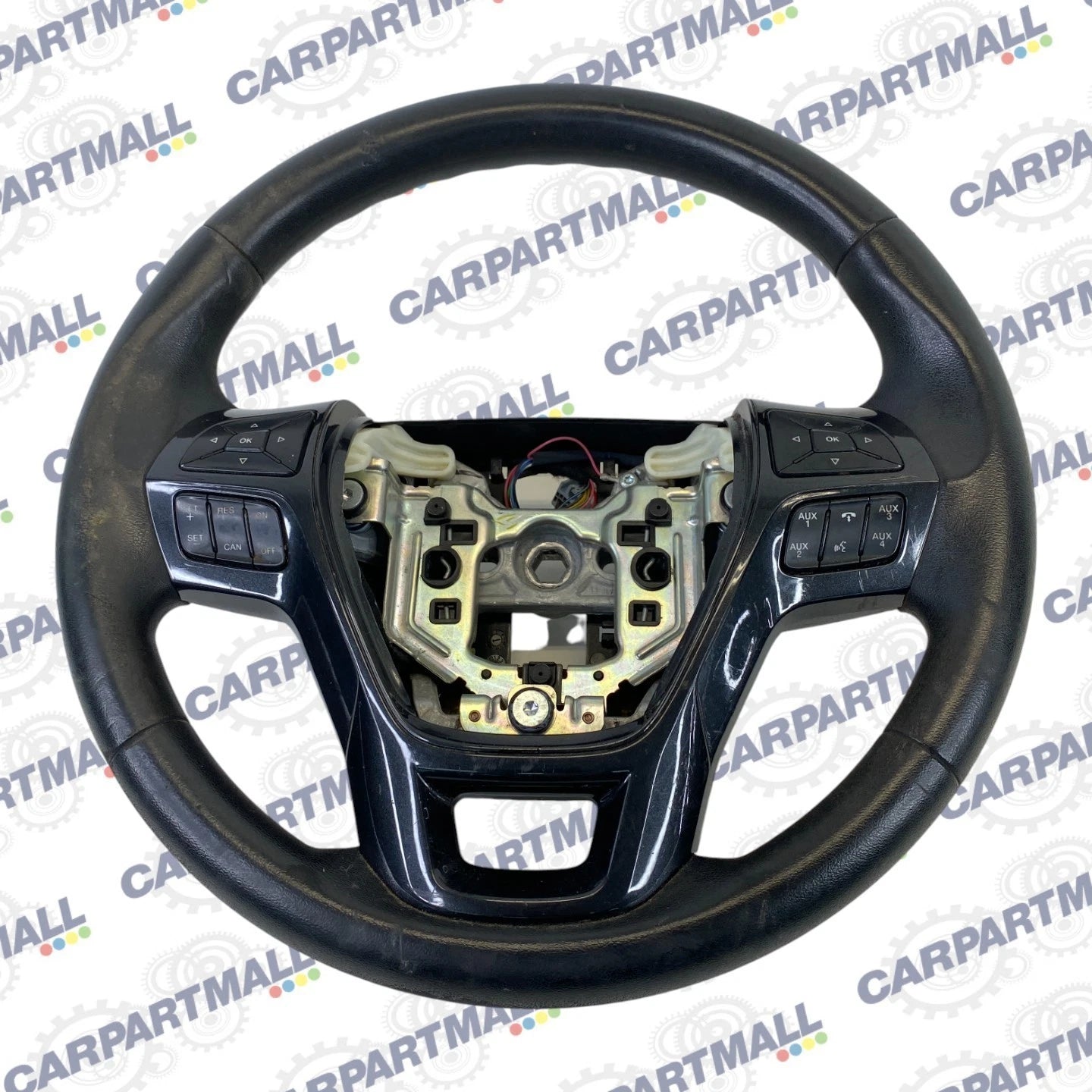 2016-2019 FORD INTERCEPTOR UTILITY STEERING WHEEL W AUDIO & CRUISE CONTROLS OEM