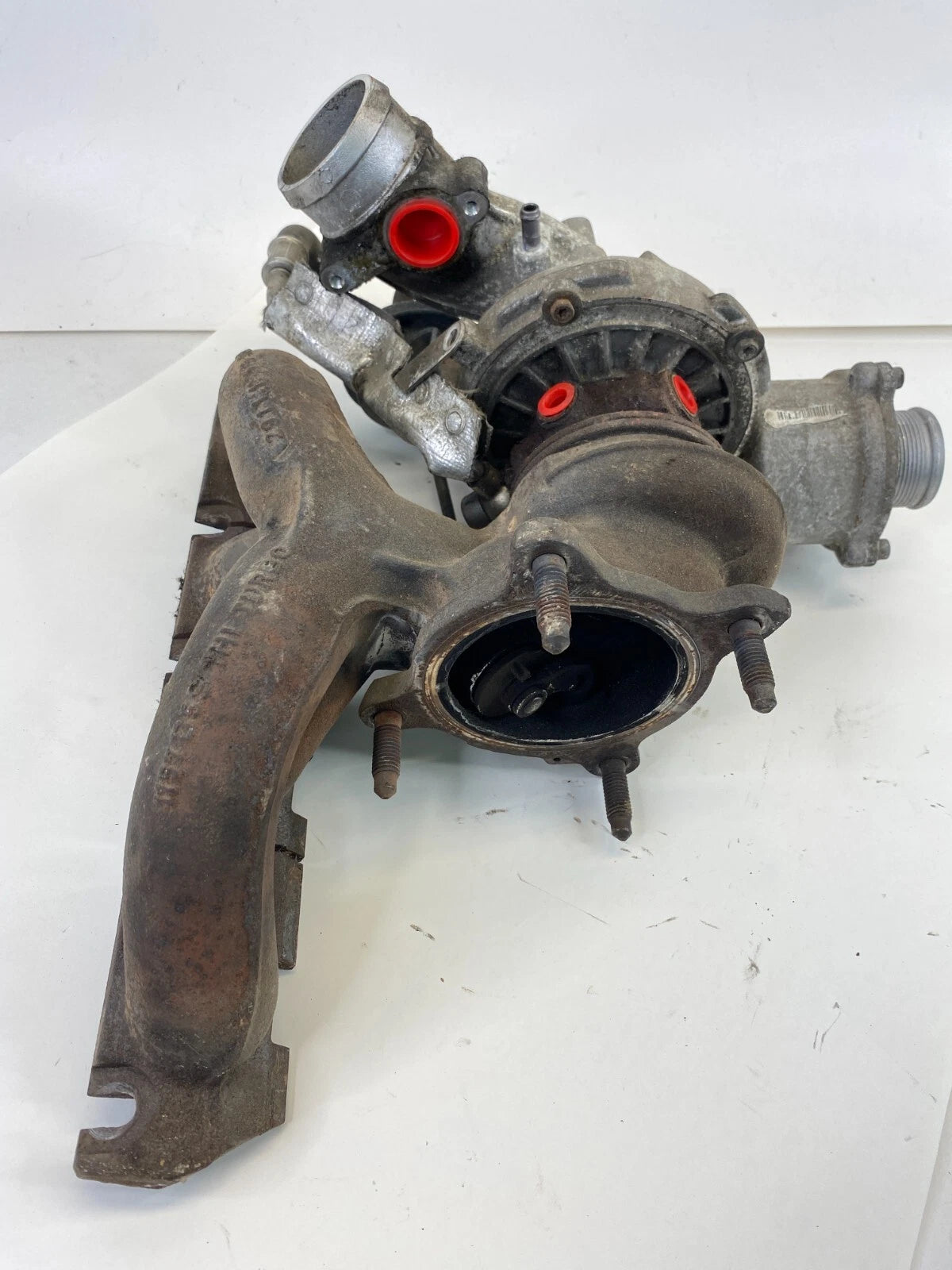 2012 12 AUDI A4 QUATTRO 2.0L SEDAN TURBO CHARGER TURBOCHARGER ASSEMBLY OEM