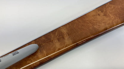 2003-2006 MERCEDES E500 FRONT LEFT DRIVER DOOR INTERIOR STRIP TRIM PANEL WOOD