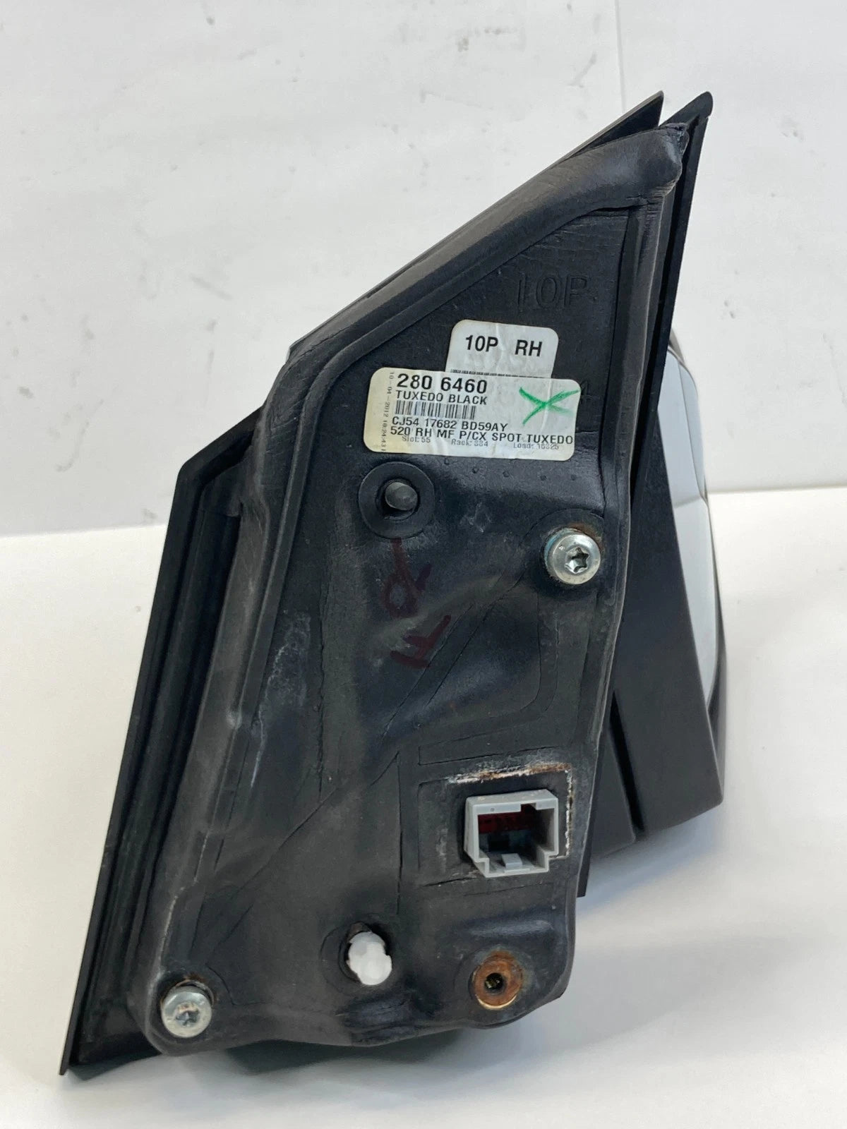 2013-2016 FORD ESCAPE FRONT RIGHT SIDE VIEW POWER DOOR MIRROR CJ54-17682-BD59AY