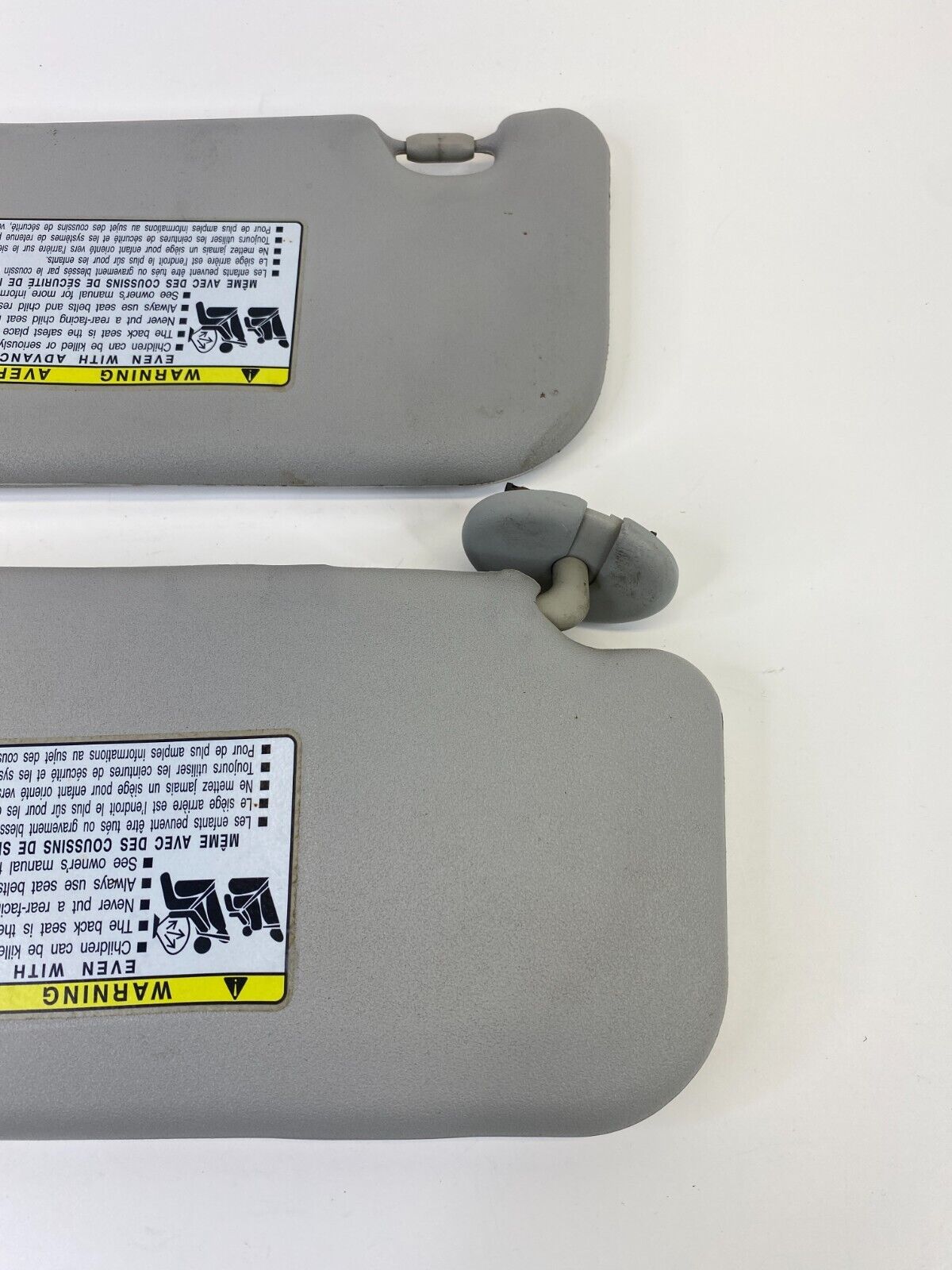 2009-2013 Toyota Corolla Left & Right Side Sunvisor Sun Visor Shade Set Pair OEM