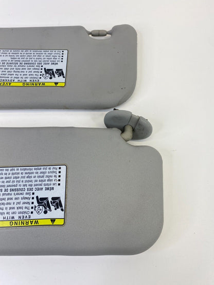 2009-2013 Toyota Corolla Left & Right Side Sunvisor Sun Visor Shade Set Pair OEM