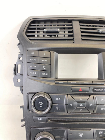 2016-2019 FORD EXPLORER RADIO & CLIMATE CONTROL PANEL ASSY JB5T-18A802-BD
