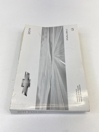 2011 11 CHEVROLET MALIBU SEDAN OWNER'S MANUAL GUIDE BOOK 20786885 OEM