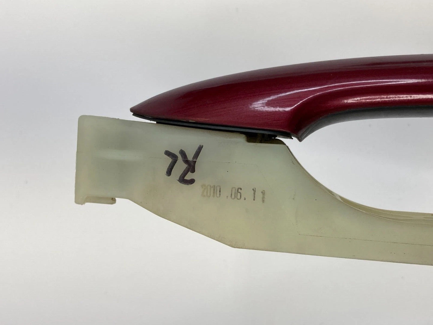 2011-2014 HYUNDAI SONATA GLS REAR LEFT EXTERIOR OUTER DOOR HANDLE RED OEM