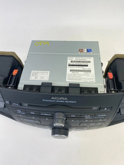 2011-2014 ACURA TSX AM/FM XM RADIO RECEIVER CD PLAYER MP3 WMA 39100-TL2-A110