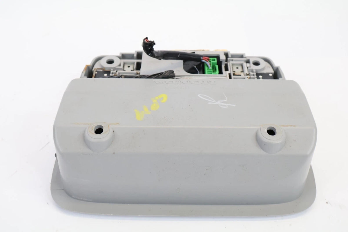 2003-2008 HONDA PILOT OVERHEAD ROOF CONSOLE GRAY MAP LIGHT HOMELINK OEM 83250SDA
