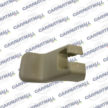 04-08 TOYOTA SOLARA FRONT RIGHT OUTER LEFT SIDE SEAT TRACK END COVER CAP TRIM
